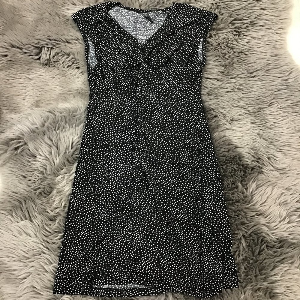 Sansara | Women's Dress | Black & White | Large